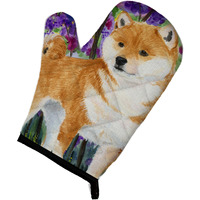 "Caroline's Treasures SS8061OVMT Shiba Inu Oven Mitt, 12"" by 8.5"", Multicolor"