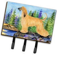 "Caroline's Treasures SS8220TH68 Afghan Hound Leash Holder or Key Hook, Large, Multicolor"
