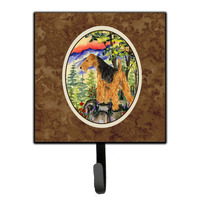 "Caroline's Treasures SS8228SH4 Welsh Terrier Leash Holder or Key Hook, Small, Multicolor"