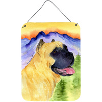 "Caroline's Treasures SS8233DS1216 Cane Corso Aluminium Metal Wall or Door Hanging Prints, 16"" x 12"", Multicolor"
