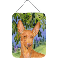 "Caroline's Treasures Pharoh Hound Aluminium Metal Wall or Door Hanging Prints, 16"" x 12"", Multicolor"