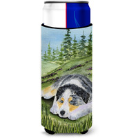 Australian Shepherd Ultra Beverage Insulators for slim cans SS8283MUK