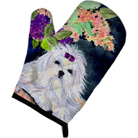 "Caroline's Treasures SS8287OVMT Maltese Oven Mitt, 12"" by 8.5"", Multicolor"