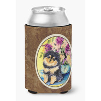 Pomeranian Can or Bottle Beverage Insulator Hugger