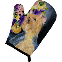 "Caroline's Treasures SS8293OVMT Silky Terrier Oven Mitt, 12"" by 8.5"", Multicolor"