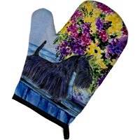 "Caroline's Treasures SS8309OVMT Scottish Terrier Oven Mitt, 12"" by 8.5"", Multicolor"