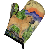 "Caroline's Treasures SS8324OVMT Shar Pei Oven Mitt, 12"" by 8.5"", Multicolor"