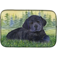 "Caroline's Treasures Labrador Dish Drying Mat, 14"" x 21"", Multicolor"