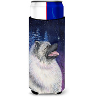 Starry Night Keeshond Ultra Beverage Insulators for slim cans SS8350MUK