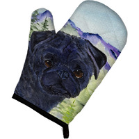 "Caroline's Treasures SS8420OVMT Pug Oven Mitt, 12"" by 8.5"", Multicolor"