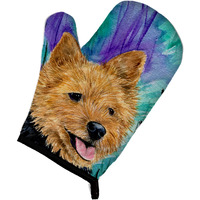 "Caroline's Treasures SS8431OVMT Norwich Terrier Oven Mitt, 12"" by 8.5"", Multicolor"