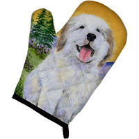 "Caroline's Treasures SS8469OVMT Great Pyrenees Oven Mitt, 12"" by 8.5"", Multicolor"