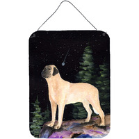 "Caroline's Treasures Starry Night Anatolian Shepherd Aluminium Metal Wall or Door Hanging Prints, 16"" x 12"", Multicolor"