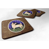 "Caroline's Treasures SS8514FC Starry Night Chihuahua Foam Coasters Set of 4 (Set of 4), 3.5"" H x 3.5"" W, Multicolor"