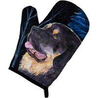 "Caroline's Treasures SS8552OVMT Starry Night Tibetan Mastiff Oven Mitt, 12"" by 8.5"", Multicolor"