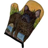 "Caroline's Treasures SS8597OVMT French Bulldog Oven Mitt, 12"" by 8.5"", Multicolor"