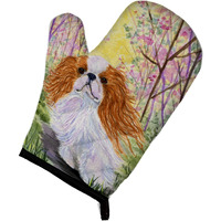 "Caroline's Treasures SS8613OVMT English Toy Spaniel Oven Mitt, 12"" by 8.5"", Multicolor"