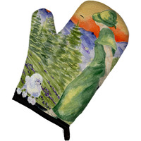 "Caroline's Treasures SS8618OVMT Poodle Oven Mitt, 12"" by 8.5"", Multicolor"