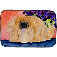 "Caroline's Treasures Pekingese Dish Drying Mat, 14"" x 21"", Multicolor"