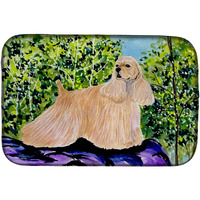 "Caroline's Treasures SS8668DDM Dish Drying Mat, 14"" x 21"", Multicolor"