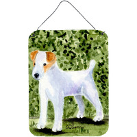 "Caroline's Treasures SS8734DS1216 Jack Russell Terrier Aluminium Metal Wall or Door Hanging Prints, 16"" x 12"", Multicolor"