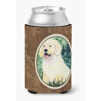 Golden Retriever Can or Bottle Beverage Insulator Hugger