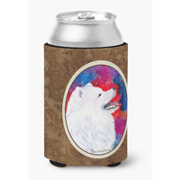 Samoyed Can or Bottle Beverage Insulator Hugger
