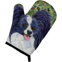 "Caroline's Treasures SS8811OVMT Papillon Oven Mitt, 12"" by 8.5"", Multicolor"