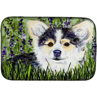 "Caroline's Treasures Chihuahua Dish Drying Mat, 14"" x 21"", Multicolor"