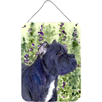 "Caroline's Treasures SS8841DS1216 Cane Corso Aluminium Metal Wall or Door Hanging Prints, 16"" x 12"", Multicolor"