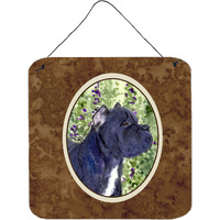"Caroline's Treasures SS8841DS66 Cane Corso Aluminum Metal Wall or Door Hanging Prints, 6 x 6"", Multicolor"