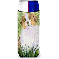 Australian Shepherd Ultra Beverage Insulators for slim cans SS8844MUK