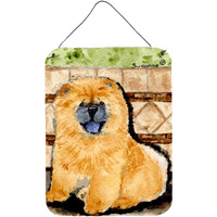 "Caroline's Treasures SS8875DS1216 Chow Chow Aluminium Metal Wall or Door Hanging Prints, 16"" x 12"", Multicolor"