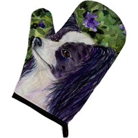 "Caroline's Treasures SS8896OVMT Papillon Oven Mitt, 12"" by 8.5"", Multicolor"