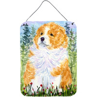 "Caroline's Treasures SS8918DS1216 Sheltie Aluminium Metal Wall or Door Hanging Prints, 16"" x 12"", Multicolor"