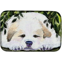 "Caroline's Treasures Golden Retriever Dish Drying Mat, 14 x 21, Multicolor"