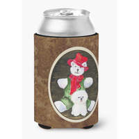 Bichon Frise Can or Bottle Beverage Insulator Hugger