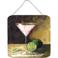 "Caroline's Treasures Lime Martini by Malenda Trick Wall or Door Hanging Prints TMTR0034DS66, 6HX6W, Multicolor"