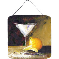 "Caroline's Treasures Lemon Martini by Malenda Trick Wall or Door Hanging Prints TMTR0035DS66, 6HX6W, Multicolor"