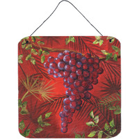 "Caroline's Treasures Sicillian Grapes by Malenda Trick Wall or Door Hanging Prints TMTR0153DS66, 6HX6W, Multicolor"