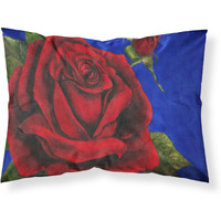 "Caroline's Treasures Rose by Malenda Trick Fabric Standard Pillowcase TMTR0226PILLOWCASE, Multicolor"