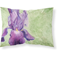 "Caroline's Treasures Purple Iris by Malenda Trick Fabric Standard Pillowcase TMTR0234PILLOWCASE, Multicolor"