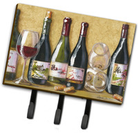 "Caroline's Treasures TMTR0271TH68 Wine Du Vin by Malenda Trick Leash or Key Holder, Large, Multicolor"