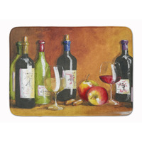"Caroline's Treasures Wine by Malenda Trick Floor Mat, 19"" x 27"", Multicolor"