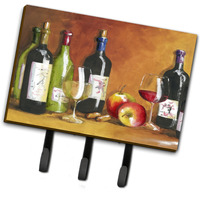 "Caroline's Treasures TMTR300ATH68 Wine by Malenda Trick Leash or Key Holder, Large, Multicolor"