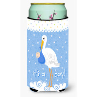 "Caroline's Treasures VHA3012TBC It's a Baby Boy Tall Boy Koozie Hugger, Multicolor"