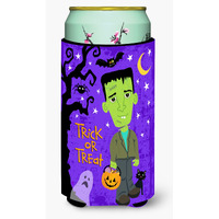 "Caroline's Treasures Halloween Frankie Frankenstein Beverage Insulator Hugger, Tall Boy, Multicolor"