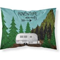Airstream Camper Adventure Awaits Fabric Standard Pillowcase