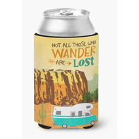 "Caroline's Treasures RV Camper Camping Wander Can or Bottle Hugger, Can Hugger, Multicolor"