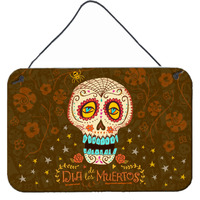 "Caroline's Treasures Day of the Dead Wall or Door Hanging Prints, Multicolor"